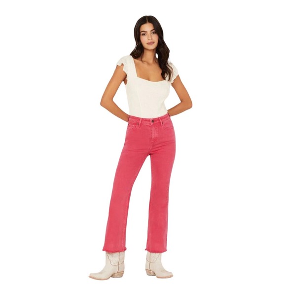 Idyllwind Fueled by Miranda Lambert Denim - Idyllwind Fueled by Miranda Lambert Cherry High Risin Kick Stretch Flare Jeans 6